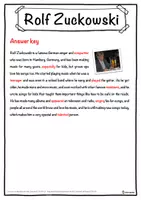 Vorschau - Arbeitsblätter - Rolf Zuckowski – Worksheet: cloze text, listening comprehension and word search - English - Seite 2