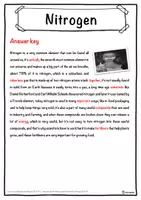 Vorschau - Arbeitsblätter - Nitrogen – Worksheet: cloze text, listening comprehension and word search - English - Seite 2