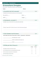 Vorschau - Test - Wissenstest Erneuerbare Energien – Physik entdecken - Seite 1