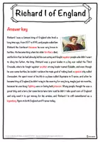 Vorschau - Arbeitsblätter - Richard I of England – Worksheet: cloze text, listening comprehension and word search - English - Seite 2