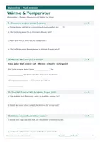 Vorschau - Test - Wissenstest Wärme & Temperatur – Physik entdecken - Seite 3