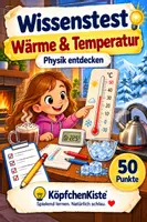 Vorschau - Test - Wissenstest Wärme & Temperatur – Physik entdecken - Deckblatt