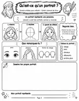 Aperçu - Feuilles d'exercices - Découvre Léonard de Vinci : peintre, inventeur et observateur de la nature (10 pages) - Page 2
