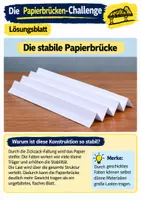 Vorschau - Arbeitsblätter - Zug- und Druckkräfte im Technikunterricht – Materialpaket zur Bautechnik | Papierbrücken-Challenge, Brückenbau, Kräfte erkennen & verstehen, Alltagsbeispiele, Transferaufgaben, Arbeitsblätter, Lösungsblätter, Glossar - | Realschule Klasse 6 –10 - Seite 2