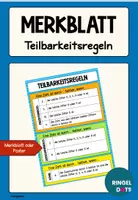 Vorschau - Fördermaterial/Inklusion - Teilbarkeitsregeln - Merkblatt oder Poster - Deckblatt