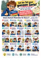 Vorschau - Stundenentwürfe - Adverbiale Bestimmungen & Satzbau – Deutsch Klasse 5 | Ort, Zeit, Art & Weise und Grund sicher erkennen - Seite 3