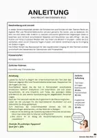 Vorschau - Arbeitsblätter - Das Recht am eigenen Bild - Medienbildung - Seite 1