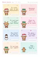 Vorschau - Mal- und Bastelvorlagen - Weihnachts-Lobkärtchen und Urkunden mit Rudi und Ronja - Seite 2