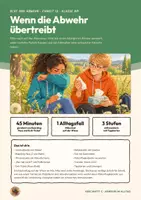 Vorschau - Stundenentwürfe - Allergie Heuschnupfen Pollen Biologie Klasse 8 9 | Unterrichtsstunde 14 Seiten mit Lösungen | Sensibilisierung, Pollenflugkalender, Notfall, Boarding Pass, Exit-Ticket | Blut und Abwehr 13 - Seite 1