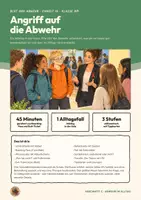 Vorschau - Stundenentwürfe - HIV AIDS Immunsystem Biologie Klasse 8 9 | Unterrichtsstunde 14 Seiten mit Lösungen | T-Helferzellen, Übertragung, Alltag ohne Risiko, Boarding Pass, Exit-Ticket | Blut und Abwehr 14 - Seite 1