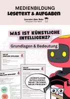 Vorschau - Arbeitsblätter - Was ist Künstliche Intelligenz - Grundlagen und Bedeutung - Deckblatt
