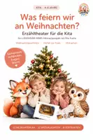 Vorschau - Spiele - Weihnachtsgeschichte in der Kita – Erzähltheater, Bildkarten & religiöse Vielfalt | 4-6 Jahre - Deckblatt