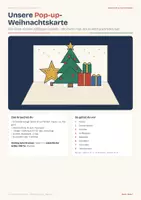 Vorschau - Stundenentwürfe - Pop-up-Weihnachtskarte basteln & Weihnachtsgruß schreiben - Seite 1