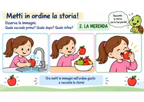 anteprima - Materiale di supporto/inclusione - Le parole del tempo: prima-dopo-infine , primaria , bes - Pagina 2