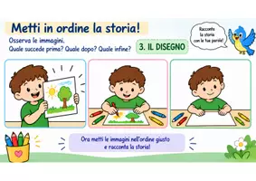 anteprima - Materiale di supporto/inclusione - Le parole del tempo: prima-dopo-infine , primaria , bes - Pagina 3