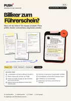 Vorschau - Stundenentwürfe - Führerscheinreform: Ein Gesetz entsteht – Arbeitsblätter mit Lösungen, Kl. 9–10 - Deckblatt