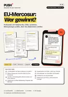 Vorschau - Stundenentwürfe - EU-Mercosur-Abkommen: Freihandel und Zölle – Arbeitsblätter, Lösungen, Kl. 9–10 - Deckblatt