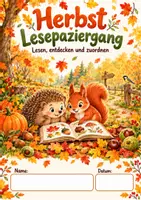 Vorschau - Arbeitsblätter - Lesespaziergang Herbst 4-fach differenziert - Seite 3