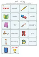 Vorschau - Spiele - SCHOOL THINGS│Domino (Lesespiel) 🇬🇧 - Seite 3