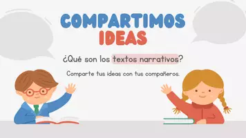 Vista previa - Unidades / Secuencias / Situaciones de Aprendizaje - Presentación sobre el texto narrativo - página 1