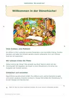 Vorschau - Anderer Materialtyp - Lernheft Der Döner – Wie entsteht ein Döner Lebensmittel & Ernährung Sachunterricht - Seite 1