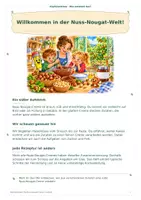 Vorschau - Anderer Materialtyp - Lernheft Die Nuss-Nougat-Creme – Von der Haselnuss ins Glas Lebensmittel & Ernährung Sachunterricht - Seite 1