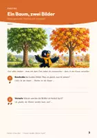 Vorschau - Arbeitsblätter - Herbst Blätter Sachunterricht Klasse 2 3 4 | Arbeitsheft 14 Seiten mit Lösungen | Laubfärbung, Blätter sammeln, Säulendiagramm | Herbst erforschen 1 - Seite 3