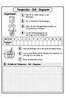 Vorschau - Arbeitsblätter - Temperatur-Zeit-Diagramm - Seite 1