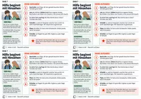 Vorschau - Aufgabenkarten - Sich für Andere einsetzen Ethik - Seite 1