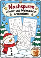 Vorschau - Mal- und Bastelvorlagen - Schwungübungen Weihnachten Winter Vorschule Klasse 1 Vertretungsstunde - Deckblatt