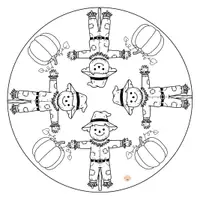 anteprima - Materiale per pittura e bricolage - Mandala e disegni da colorare. - Pagina 2