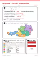 Vorschau - Arbeitsblätter - Bundesländer Österreichs mit PowerPoint und Arbeitsblatt - Seite 3