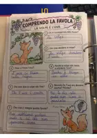 anteprima - Materiale di supporto/inclusione - La volpe e l'uva; dalla favola alla vendemmia. Sulle tracce dell'uva con i 5 sensi. - Pagina di copertina