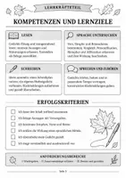 Vorschau - Arbeitsblätter - Herbstgedichte Klasse 6 – Gedichtwerkstatt - Seite 3