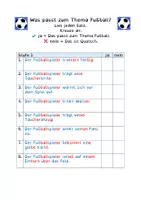 Vorschau - Arbeitsblätter - Lesetraining Fußball - Leseverständnis & Lesegenauigkeit - Fördermaterial LRS - Seite 1