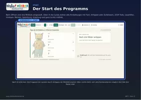 Vorschau - Präsentationen/Tafelbilder - 🐾🎲 Wortwirbel Tierfiguren – 🖥️ interaktives Smartboard-Tool mit 🧩 Fantasiewörtern, 📖 Lesehilfen & 🔊 Vorlesen | 🎓 Klasse 3–6 - Seite 2