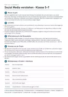 Vorschau - Stundenentwürfe - Social Media verstehen Unterrichtsreihe Klasse 5–7 – Medienkompetenz: 6 Stunden, 3 Niveaus, mit Lösungen | Mittelschule Realschule Gymnasium - Seite 2