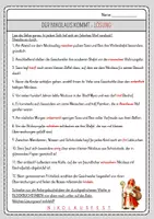 Vorschau - Arbeitsblätter - Ein Wort zu viel: Der Nikolaus kommt - Leseverständnis/Lesetraining - Seite 2