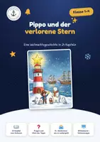 Vorschau - Spiele - Vorlese-Adventskalender „Pippo und der verlorene Weihnachtsstern“ Kl. 1–4 – 24 Kapitel fürs Whiteboard + Vorlesemappe - Seite 2