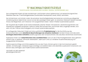 Vorschau - Stundenentwürfe - 17 Nachhaltigkeitsziele - Stationenbetrieb - Seite 1