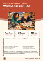 Vorschau - Arbeitsblätter - Handwärmer Oxidation Chemie Klasse 7 8 | Lernaufgabe 27 Seiten mit Lösungen | Rosten, exotherme Reaktion, Variablenkontrolle, Lernprodukt | Chemie mit Auftrag 1 - Seite 1