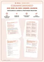 Vorschau - Stundenentwürfe - Klasse 10 · Geschichte · Gesellschaftliche Realitäten und Mentalitäten zur Zeit der Friedlichen Revolution - Deckblatt