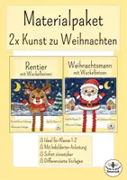 Vorschau - Mal- und Bastelvorlagen - Kostenlose Mandalas Weihnachten - Kunst Weihnachten Grundschule Freebie - Ausmalbilder gratis - Kunst Klasse 1, Kunst Klasse 2, Kunst Klasse 3, Kunst Klasse 4 Advent - Seite 2