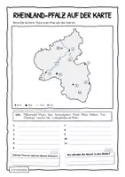 Vorschau - Arbeitsblätter - Steckbrief Rheinland-Pfalz – Bundesland recherchieren + Karte beschriften | Klasse 4 mit Lösungen - Seite 2
