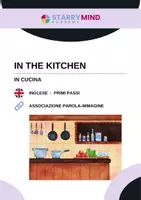 anteprima - Esercizi - Oggetti in Cucina - Kitchen tools / Inglese Beginner - Pagina di copertina