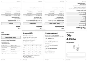Vorschau - Arbeitsblätter - Materialpaket: Die 4 Fälle des Nomens - Seite 2