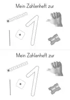 Vorschau - Arbeitsblätter - Super Paket zur Zahleneinführung - Mengen und Schreiblehrgang - Seite 3