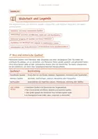 Vorschau - Arbeitsblätter - Klasse 5 · Geschichte · Wahrheit und Legende in erzählenden und bildlichen Quellen - Seite 2