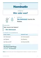 Vorschau - Fördermaterial/Inklusion - Die vier Fälle des Nomens: Lernplakate in DIN A4 zum Aushängen - Seite 1