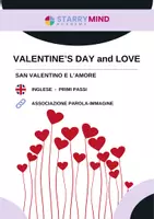 anteprima - Esercizi - San Valentino e l'Amore / Inglese Beginner - Pagina di copertina